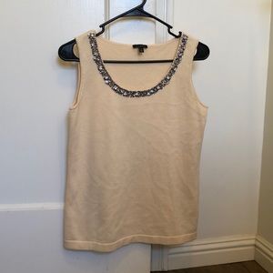 Talbots embellished tank